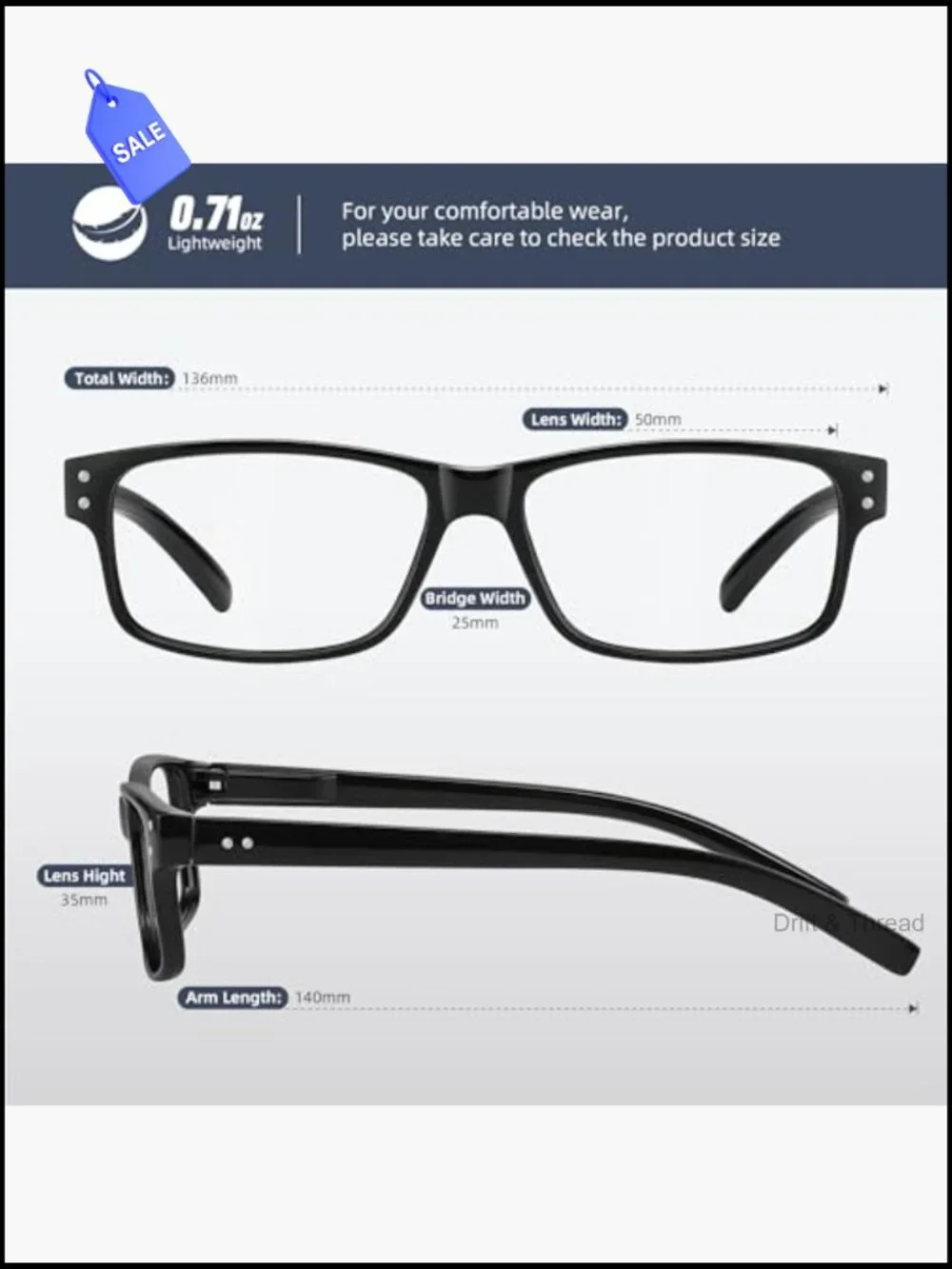 3 Pack Blue Light Blocking Reading Glasses Spring Hinge Square Readers for Men